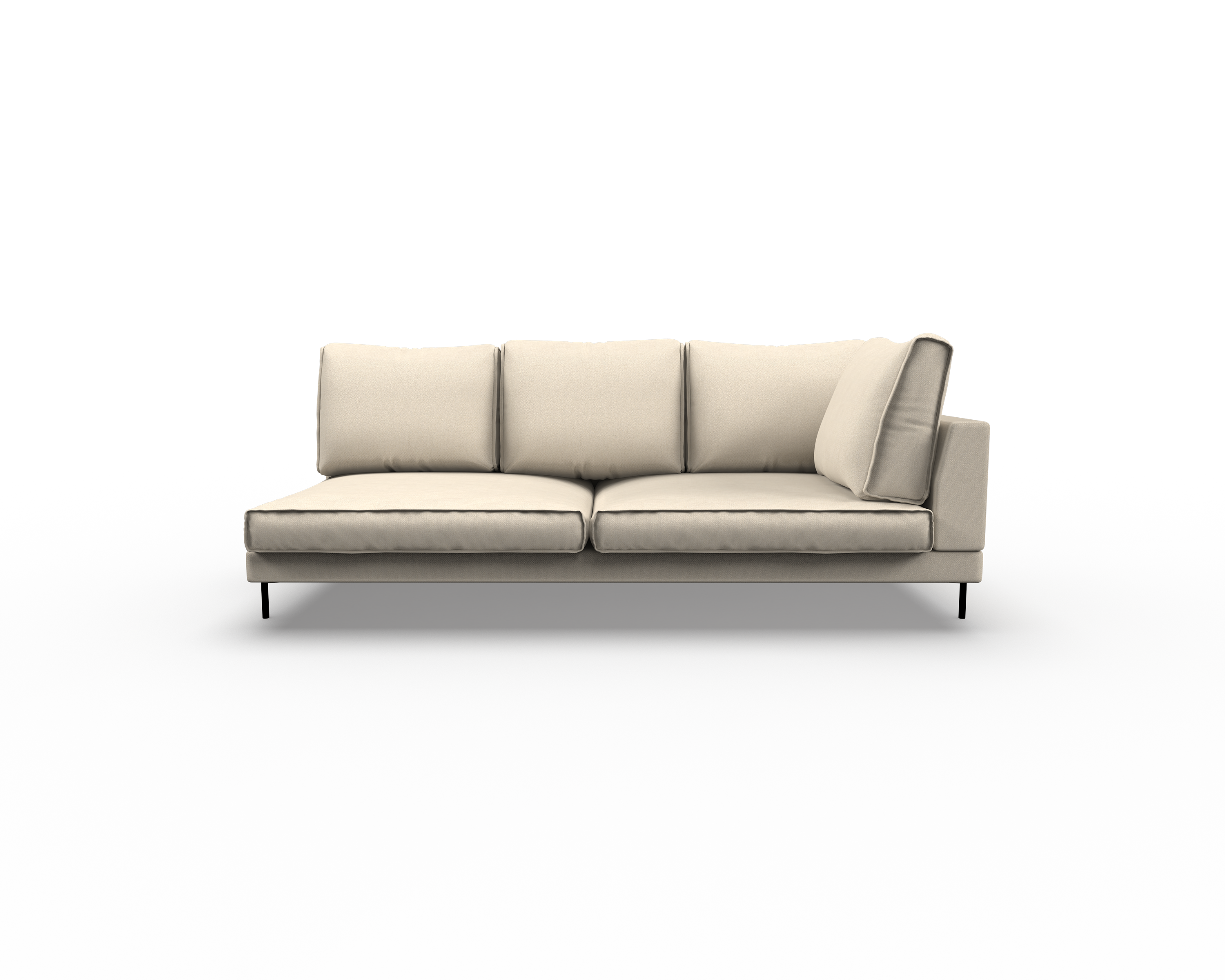 Fold 2.5 Seater Sofa with Right Arm